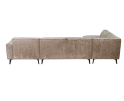 Tower Living Leeds Chaise R - 2 5 - Ottoman L - Touch 04 Taupe