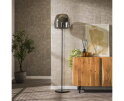 Vloerlamp 1L drift glass - Smoke grey glas