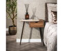 Nachtkastje 1L links Travino - Ceramic Travertine