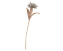 Rattan flower Light Grey - ORDER by 4 pcs,65x&Oslash;15 cm