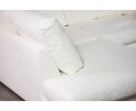 3 seater corner left, fabric Abriamo 4, A920 natural