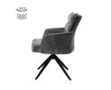 Tower Living Rosora Armstoel - HZ6068-85 grey (draaibaar)