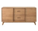 Dressoir Rohan 160 cm Naturel | Meubelplaats