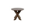 Bijzettafel &Oslash;50, H43, Acacia Marron Brown - Gemini Table Collection