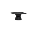 Barza coffeetable 80x80x42 KD black