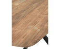 DTP home Evo eettafel Deens ovaal teakhout 220x110x76 cm - naturel