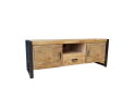 Tv-meubel Britt 150 cm mango metaal - Naturel | Meubelplaats