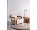 MUST Living fauteuil Blush teakhout - natural - 72x80x85 cm