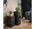 Bloementafel Raft 70 cm - Robuust hardhout