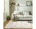 by fonQ Glyph Vloerkleed - Naturel - Rechthoekig - 160 x 230 cm