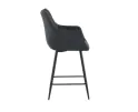 Barstoel Lucille Arm Yuma 16 Zwart
