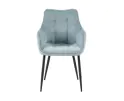 Eetkamerstoel Lucille Arm Perfect Harmony 72 Lichtblauw