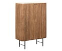 Cupboard Lagoon, 2 doors,130x90x40 cm, teakwood + mortex