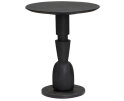 Bijzettafel Brunello GeoSculpt rond 50cm - zwart | Tower living