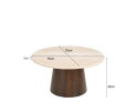 Salontafel Bottecino rond 75cm