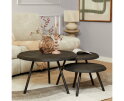 Salontafel Ohio Black | set van 3