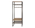 Garderobemeubel roede Luno - Drift Brown Powdercoated