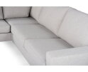 By-Olaf Hoekbank Castricum Links – 3-zits stof Cover 83 grijs – 290x199 cm