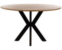 Eetkamertafel Ø130, Mango Smooth Natural - Tokio Table Collection