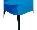 Sara Fauteuil Imitatiebont Felblauw - WOOOD