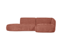 Polly Chaise Longue Rechts Roze - WOOOD Exclusive