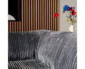 MySofa Teddy | 2,5 zits + Divan Rechts | Antraciet