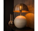 Tafellamp 1L sphere natural L - Natural grey
