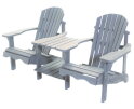 Adiron deck Duo bank Grau