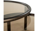 Salontafel set Circo 80x80cm - bruin | Eleonora