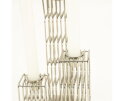 Candle holder WireWorks - silver | BY-BOO