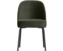 Vogue Eetkamerstoel Fluweel Dark Green - BePureHome