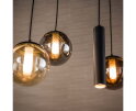 Hanglamp Orb 6+5L - Zwart