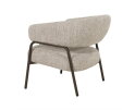 Fauteuil Fabrice - taupe | Eleonora