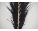 Decoratieve veer - 65x2x220 - Zwart/naturel - Bamboe