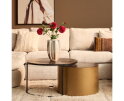 Salontafel Luna | Gold | Set van 2