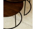 Salontafel Madison Brown | 70 cm | set van 2