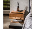 Nachtkastje Shelve zwevend acacia