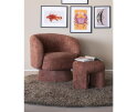Fauteuil Balou draaibaar boucle - Terra | BY-BOO