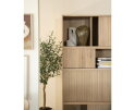 Boekenkast Milo 180x42cm - naturel | Eleonora