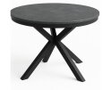 Tuintafel Milano rond &Oslash;120cm - Antraciet