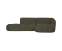 Polly Chaise Longue Rechts Warm Groen - WOOOD Exclusive