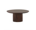 Salontafel Congo Rond 90cm Mangohout | Walnut