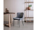 Oledo Stoel - fabric Bluvel 14 grey