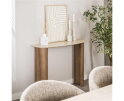 Kaptafel curvo Romano - Ceramic Travertine