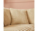 MySofa Teddy U-bank Ribstof - Beige