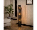 Vloerlamp 120 3L cylinder mesh - Charcoal