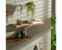 Wandplank Edge 90 cm Acacia - Naturel