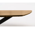 Eettafel Florence mangohout Deens ovaal 220x100 cm - Naturel | Glad