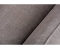 3 seater corner left, fabric Orinoco 23, K460 beige, black leg