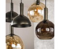 Hanglamp 4+3L Cluster - Sienna brown